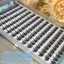 AFTEROF 100 / 130 / 200 Cụm Lông Mi Giả Tự Dính, Đen 11-13MM DIY Mi Nối Dài, Trang Điểm Mắt Hợp Thời Trang Dung Tích Lớn Chó Con Nhẹ Nhàng Dòng Lông Mi Giả Đảng