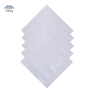 Khăn Tay Cotton Mềm Mại Cho Quý Ông - Trắng, 6/12 Chiếc