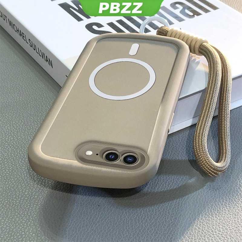 Ốp lưng cho iphone 7 5s 5 6 8 6s plus 6P 7P 8P se 2 ipnone se Vỏ điện thoại Vỏ mềm chống sốc Thiết kế mới thẩm mỹ Không dây đính kèm từ tính có dây buộc JTDTGSBS01