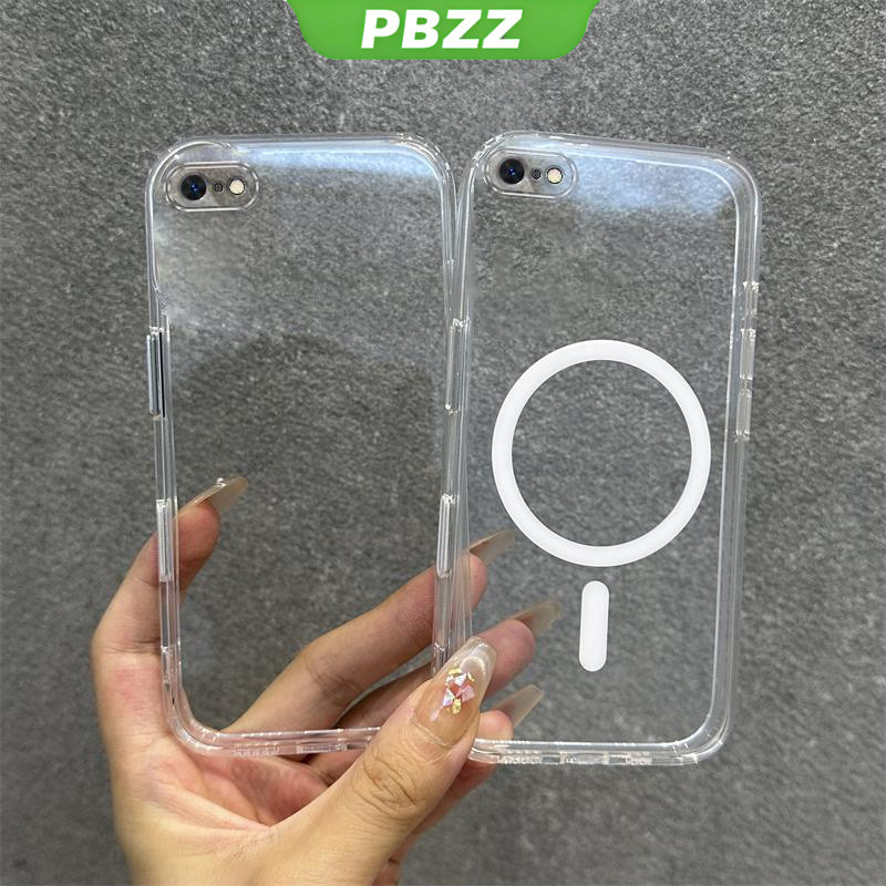 Ốp Lưng Cho iphone 6 6s 6 7 8 7P 8P 6SP plus Vỏ Điện Thoại Vỏ Mềm Silicon Chống Sốc Thiết Kế Mới Từ Tính Trong Suốt Có Dây Buộc Cho Bé Gái TKDTGSBS01