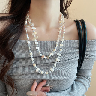 Vòng cổ bohemian giả đính hạt, sang trọng và thời trang cho xương đòn