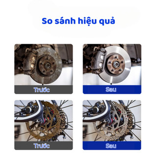 Chai xịt làm sạch đĩa phanh ô tô loại bỏ dầu mỡ bụi bẩn Bình xịt vệ sinh phanh xe hơi，Giảm tiếng ồn phanh，dạng xịt