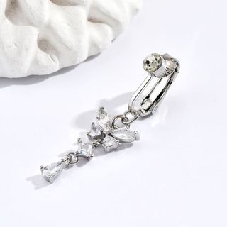 🔥 Đính đá 🔥 Miếng dán che sẹo Không cần lỗ xỏ gợi cảm cá tính Khuyên cho nữ quyến rũ Phụ kiện trang trí rốn Khuyên rốn giả có hàng sẵn Phong cách Âu Mỹ ✲Vòng đeo bụng không xỏ khuyên Nhãn dán giả, Không cần lỗ, Thiết kế hình con bướm, Phong cách rốn cho
