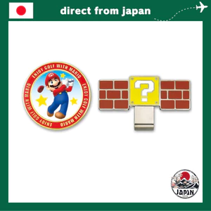 Bộ marker golf Super Mario (Mario Golf) – Thiết kế nhân vật chính thức, kèm kẹp mũ từ tính