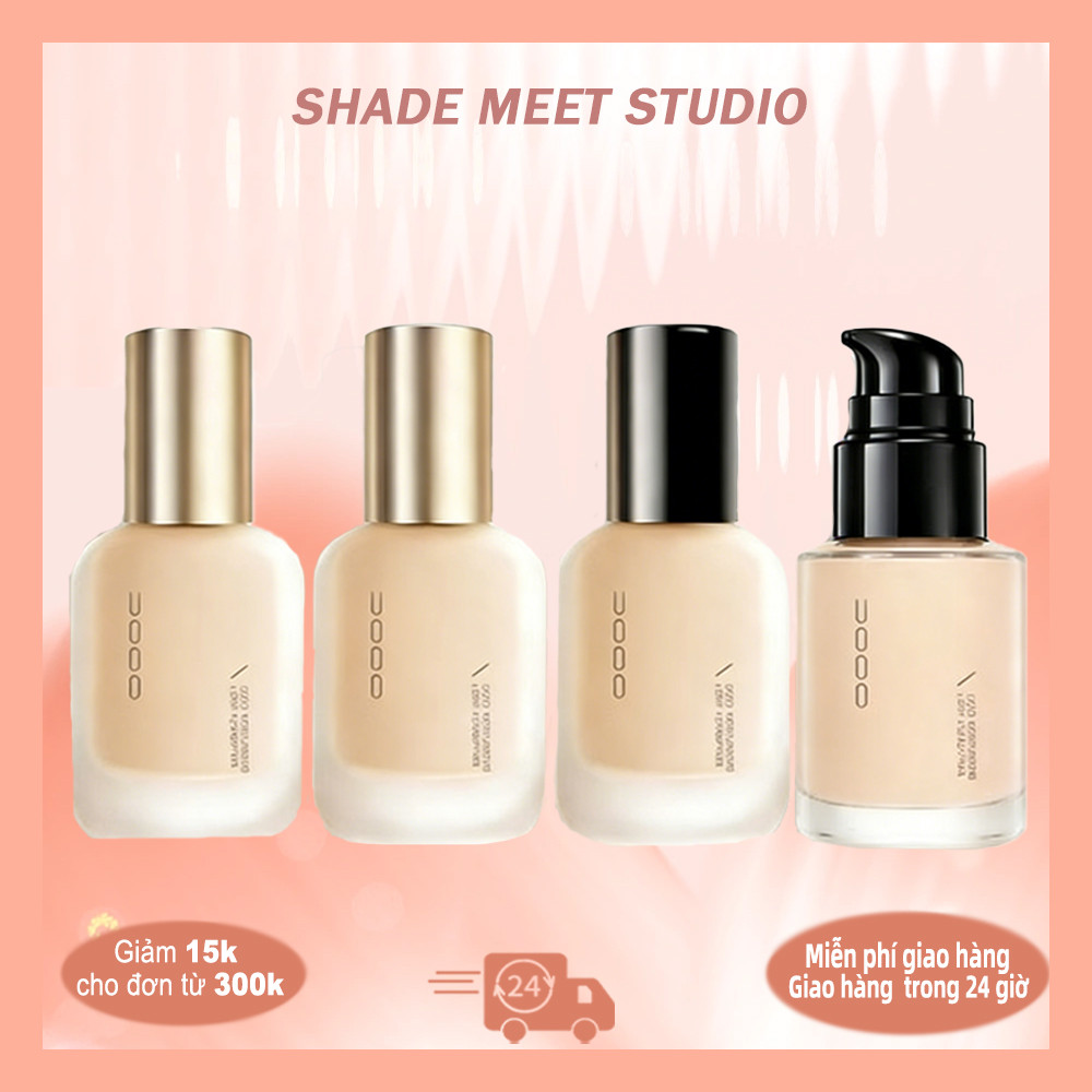 Kem nền Uodo siêu lâu trôi – che phủ toàn diện, bền màu, lớp nền mịn đẹp chuẩn makeup chuyên nghiệp