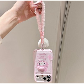 Ốp điện thoại di động nơ ba chiều màu hồng dễ thương cho iPhone 17 16 15 14 13 Pro Max bảo vệ camera chống sốc chống rơi mặt sau cứng