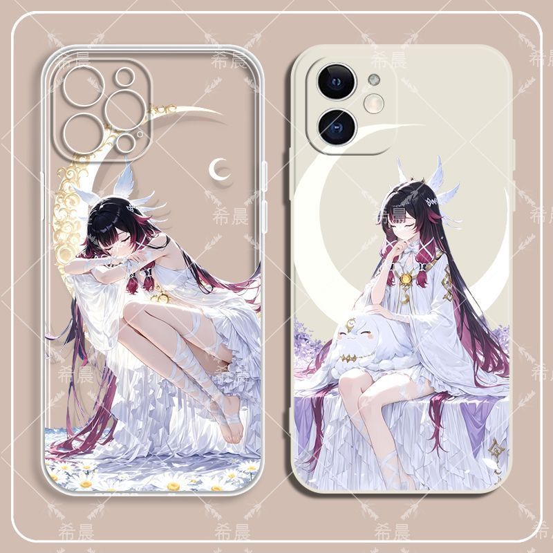 Ốp điện thoại Genshin Impact / Columbina / Luna Columbia cho iPhone / cdva