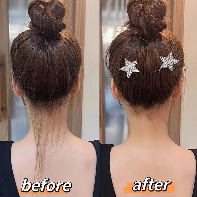 Trẻ Em Nữ Tóc Đi Lạc Flyaway Tamer Lược Vô Hình Kẹp Tóc Phụ Kiện Tóc Dụng Cụ Tạo Kiểu