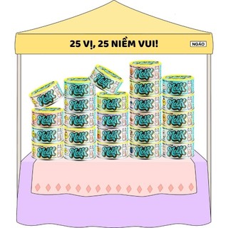(Combo tiết kiệm) Pate Molik 85g/Thức ăn ướt cho Chó Mèo –Dạng đặc mịn Mousse/Soup/Súp – 25 Hương Vị