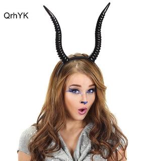 Đạo cụ sừng hươu thực tế cho nữ - Hoá trang Halloween phong cách Gazelle