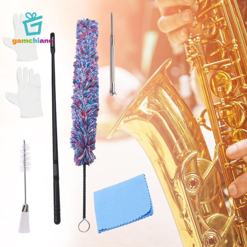 Bộ Dụng Cụ Làm Sạch Clarinet Cotton Mềm Cho kèn Sáo Gió Dụng Cụ Phụ Kiện Thiết Thực Nhẹ Tiện Lợi Bền Đẹp