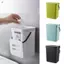 Thùng rác đẩy tự động có nắp - Thùng đựng rác treo rau quả