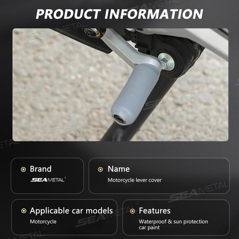 Vỏ cần số xe máy đa năng, vỏ bảo vệ cao su cần số xe máy phù hợp cho Honda và Yamaha