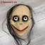 Mặt nạ ma tóc dài ZK Halloween có miệng hình chữ V cho Roleplay VN