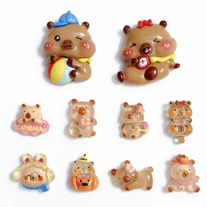 Set charm Cabybara 10 món - 11 Set tùy chỉnh siêu cute