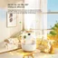 máy tạo ẩm phun sương kép dung tích 2L êm yên an toàn cho trẻ mẹ bầu phù hợp phòng ngủ văn phòng ô
