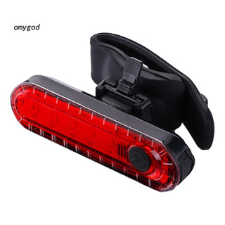 Đèn hậu xe đạp LED chống nước, công tắc một chạm, sạc USB - Tiết kiệm năng lượng và tăng cường an toàn vào ban đêm