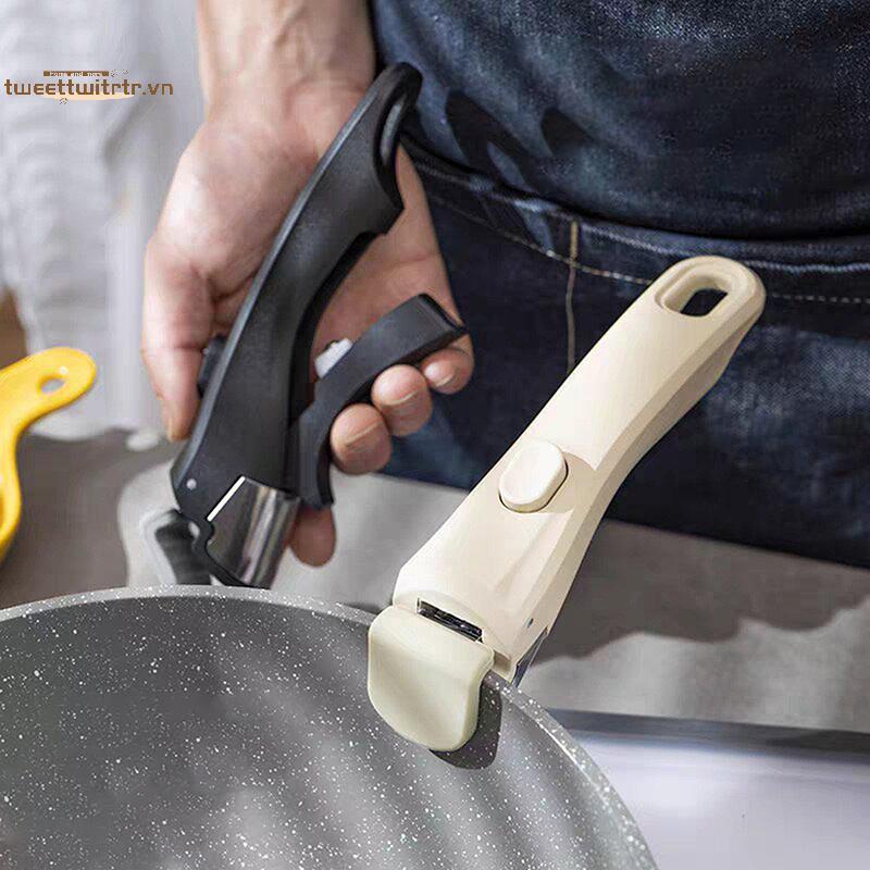 Nồi tay cầm đa năng tháo rời, chống bỏng, dùng cho mọi loại nồi chảo
