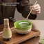 TRTR 5 Bộ Trà Matcha Nhật Bản Bát Matcha Đánh Tre Muỗng Raditional Trà Bộ Quà Tặng VN