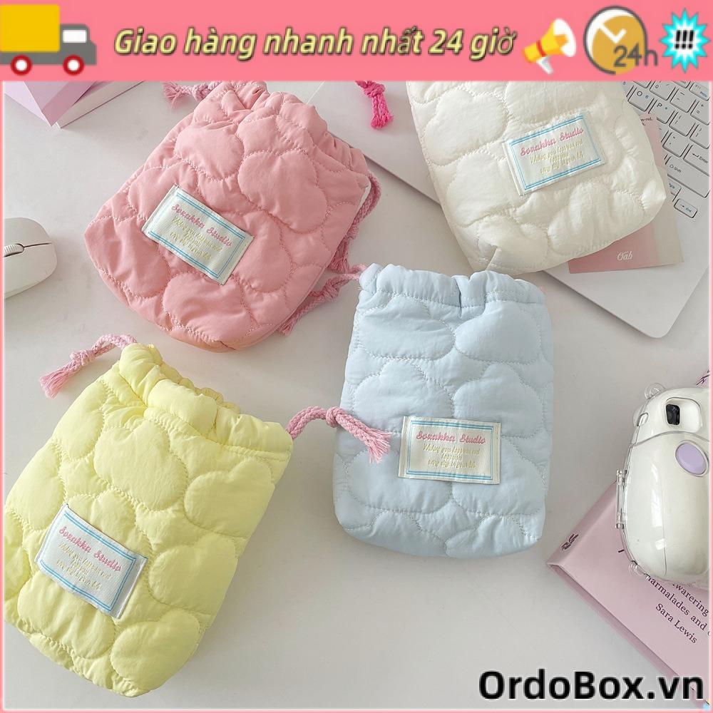 Ví dây rút ORDOBOX, Túi đựng máy ảnh chống sốc đa năng, Túi đựng son môi trang điểm chống bụi di động Du lịch