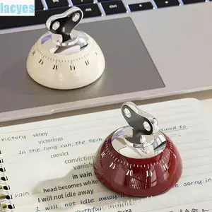 Đồng hồ báo thức đếm ngược LACYES, Hẹn giờ nấu ăn nhà bếp từ tính 60 phút, Tự kỷ luật di động Siêu im lặng Có thể hấp thụ Trẻ em Hẹn giờ học Nhắc nhở nhiệm vụ