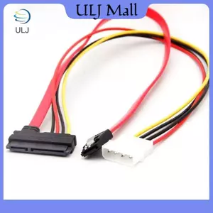 ULJ 1 Cái SATA 7 + 15P Sang 7 + 4Pin Chuyển Đổi Dây IDE SATA3.0 Bộ Chia Cáp Để Tích Hợp Cho Đĩa Cứng Cáp Dữ Liệu Ổ Đĩa Quang Dây Nguồn.