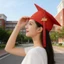 KIKIN Năm 2026 Mũ Cử Nhân Tốt Nghiệp Cho Nhiều Đầu Kích Thước Mũ Kỷ Niệm Học Thuật Thoải Mái Cho Cao Đẳng Gradua