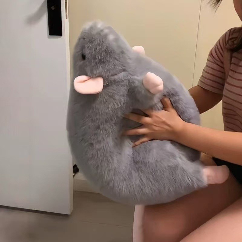 Gấu Bông Chuột Vải Lông Mềm Mại,size 55cm-90cm,Quà Tặng Ngộ Nghĩnh,Quà Sinh Nhật Cho Trẻ Em