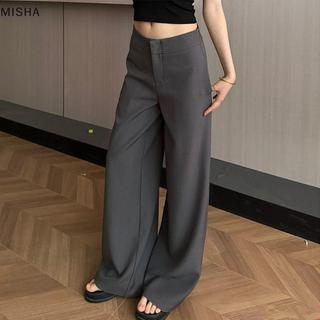 Misa Thời Trang Thường Ngày Retro Rời Dài Sàn Chiều Dài Cao Phù Hợp Với Quần