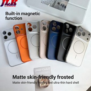 [JLK] Nâng cấp tức thì Ốp điện thoại từ tính 17Pro / 17ProMax Luxury Matte AG cho iPhone Air 13 14 15 16 17 Pro Max Bảo vệ ốp lưng chống sốc