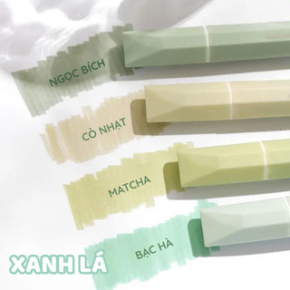 Bút highlight dạ quang pastel nổi bật – Bộ 4 bút đánh dấu gradual cho học sinh, công cụ học tập cần thiết