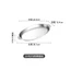 Thép không gỉ 304 Hấp Cá Tấm Hình Bầu Dục Hộ Gia Đình Đĩa Sâu Khay Thương Mại Đĩa Nướng Bếp Cảm Ứng Chuyên Dụng Nướng Cá Đĩa KNM4