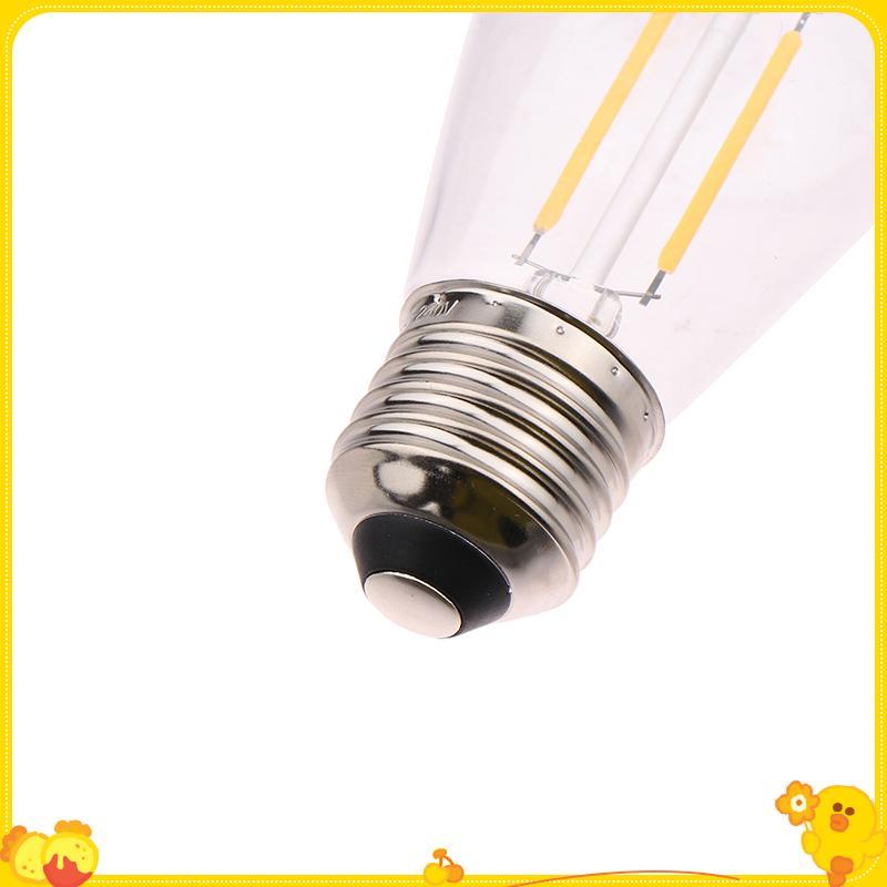S14 Nhựa Bóng Đèn Led E27 / E26 3V 120V Trắng Ấm 2W 1W Bóng Đèn Chống Vỡ Cho Dây Đèn Trang Trí Giáng Sinh