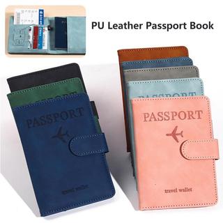 RO > Vỏ đựng hộ chiếu chống từ tính & chống trộm Hộp đựng thẻ tín dụng du lịch Ví da Sổ hộ chiếu dành cho nữ / nam Vỏ hộ chiếu mới