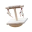 Top Bird Rocking Perch Stand Toy Platform có treo khối mọc răng cho Vẹt Nhai và Đồ chơi tập thể dục đính hôn