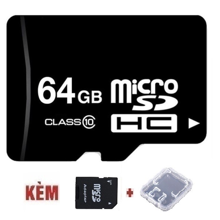 Thẻ Nhớ MicroSD 32GB/64GB/128GB/256GB/512GB Tốc Độ Cao Class 10