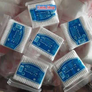 Bông tăm ngoáy tai cho người lớn gói 100 que, tăm bông ngoáy taI Tú Phương