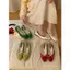 Giày đế bằng mũi vuông TT Bowknot dành cho nữ Ballet Slip-On
