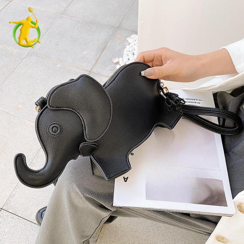 Túi đeo chéo hình con voi ngộ nghĩnh Túi xách độc đáo để đi làm Kỳ nghỉ sinh nhật