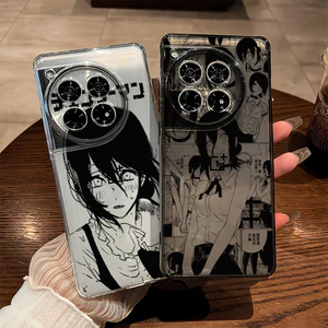 "Chainsaw Man REZE" Ốp điện thoại TPU mềm mỏng trong suốt cho Oneplus Ace 6 / 15 13 13R 13T 12 12R 11 Ace 5 Pro Ace 3 3 3V 2V Nord 5 / Bảo vệ Camera Vỏ chống sốc One plus