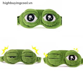 HCVN Ếch Buồn Ếch 3D Mặt nạ Mắt Ngủ Ngộ nghĩnh Nghỉ Ngủ Ngộ nghĩnh Quà Tặng HOT