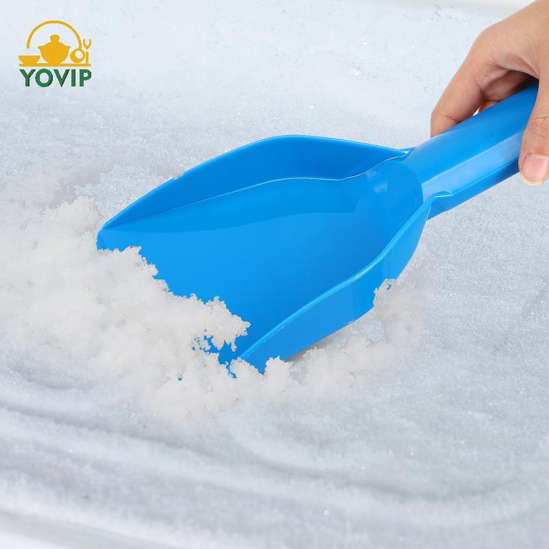 YOVIP 1 / 2 Bộ Dụng Cụ Cạo Đá Bền Cho Tủ Lạnh Loại Bỏ Sương Vệ Sinh Sạch Máy Thổi Tuyết Dụng Cụ Vệ Sinh Làm Sạch Xẻng Loại Bỏ Đá Trắng Xanh VN