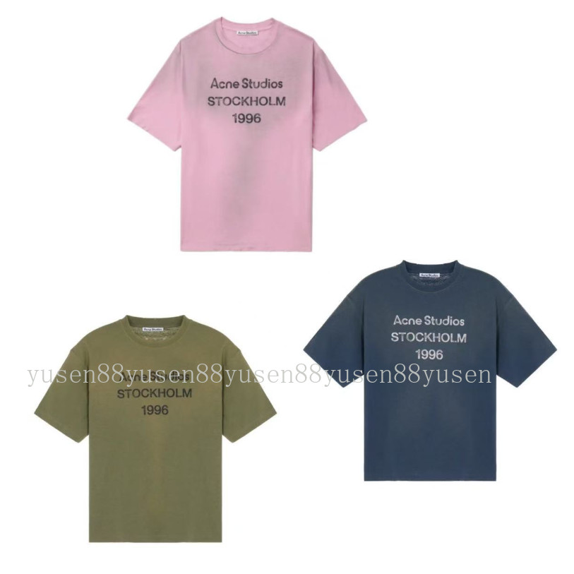 Áo thun cổ tròn tay ngắn unisex với logo retro từ serie 1996