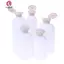 Springevenstar Nhựa Du Lịch Dầu Gội Bóp Chai Có Thể Đổ Lại Hộp Đựng Màu Trắng Cho Kem Dưỡng Da Nắp Lật Sữa Tắm Bọt Bơm Chai Springevenstar