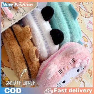 Kawaii Hello Kitty bút chì sang trọng trường hợp-công suất lớn phim hoạt hình trang điểm & văn phòng phẩm Túi
