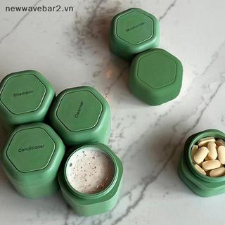 [Mới] 3 Cái Hộp Đựng Mỹ Phẩm Từ Tính Di Động Bảo Quản Du Lịch Bình Đựng Staing Từ Tính Cho Dụng Cụ Sắp Xếp Kem Mặt.