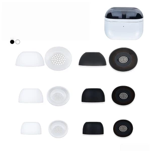 1 Cặp Tai Nghe Silicon Mềm Cho GXY Buds 3 FE Tăng Cường Chất Lượng Âm Thanh Đầu Tai Chống Mồ Hôi Đen Trắng