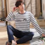 Mùa Xuân Thu Quần Dài Tay Bộ Đồ Ngủ Nam Loungewear Rời Thường Ngày Plus Kích Thước Bộ Đồ Ngủ Nam Loungewear Có Thể Mặc Bên Ngoài