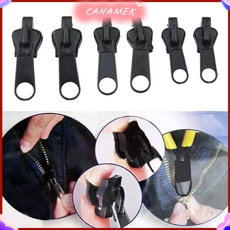 CANAMEK 6 Cái Dây Kéo Tức Thì Đa Năng Sửa Chữa Nhanh Dây Kéo Bộ Dụng Cụ Sửa Chữa Thay Thế Zip CSF
