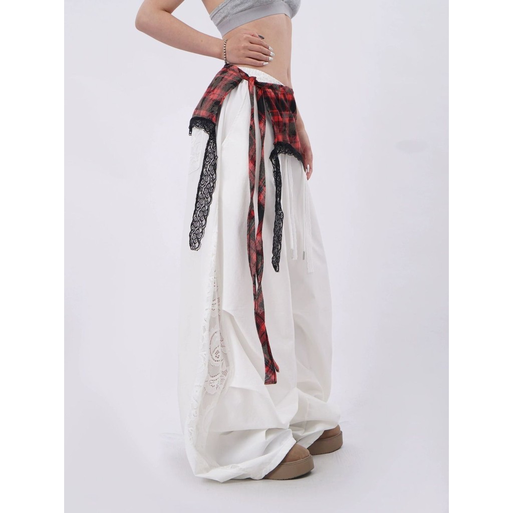 Milyfashion Ba Lê Phong Cách Xếp Lớp Rèm Fart Một Mảnh Mặc Nhiều Hơn Cô Gái Nóng bỏng Phong Cách Mới Lớp Ren Khâu Quần Áo Nữ Đau Khổ Retro